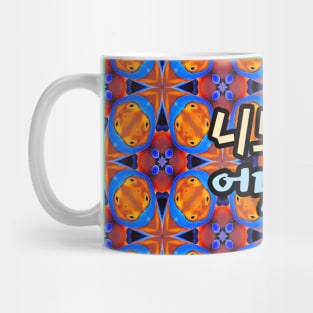 A cute pattern of finding Nemo. Mug